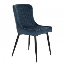 SEDIA VELOUR BLUE