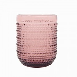 SET DA 6 BICCHIERI ROSA PERLÉ