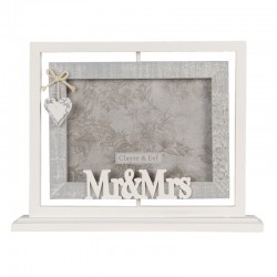 CORNICE PORTAFOTO "Mr & Mrs...