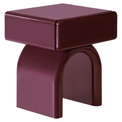 TAVOLINO ARCO BORDEAUX