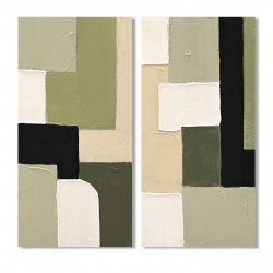 Quadro Olive Lines