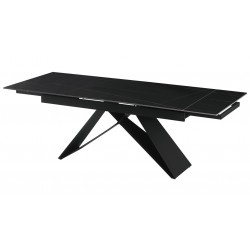 Tavolo allungabile Cross Black
