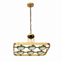 Lampadario Vintage "Lens"