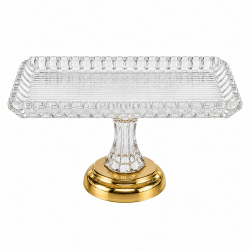 Alzatina Crystal Gold
