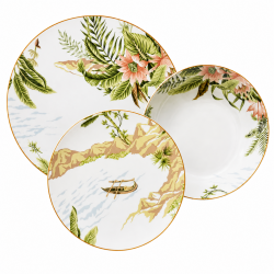 Set piatti “Tropical Escape”