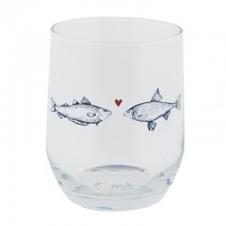 BICCHIERE ACQUA FISH (SET X 6)
